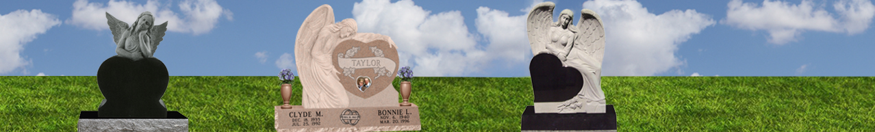 Sculpted Standard Headstone