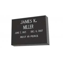 MF01 - Granite marker for cemetery or garden. Standard design